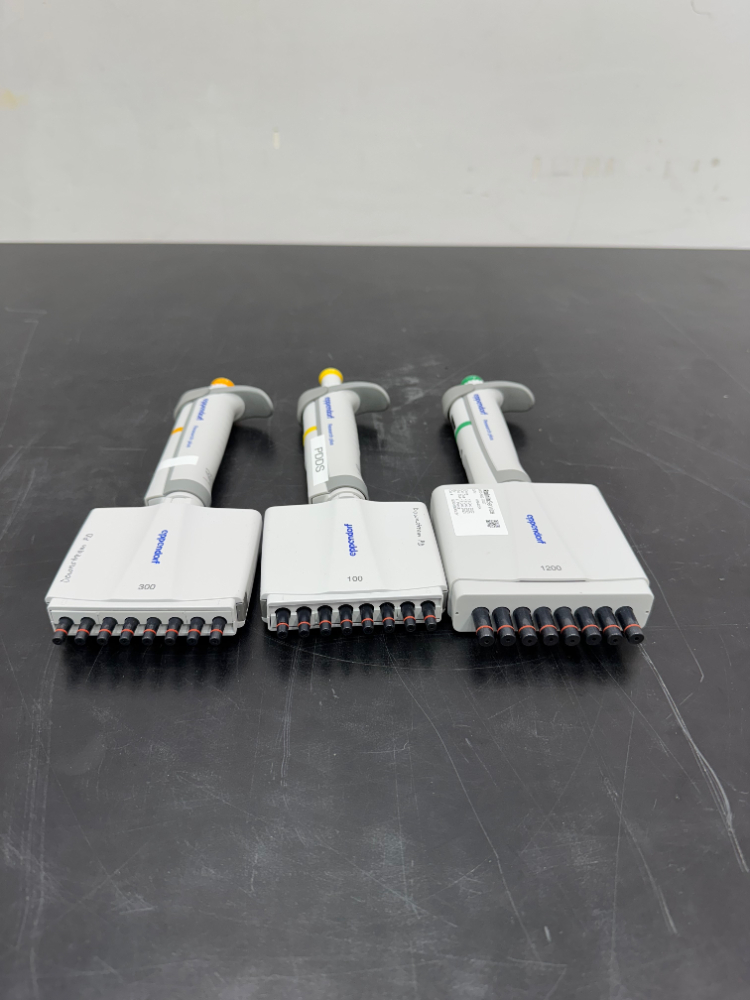 Image of Eppendorf Multichannel Pipettes - Quantity 3